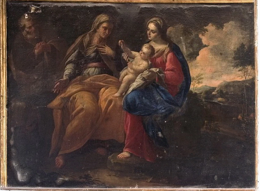 Sacra famiglia con Sant'Anna - Napoli